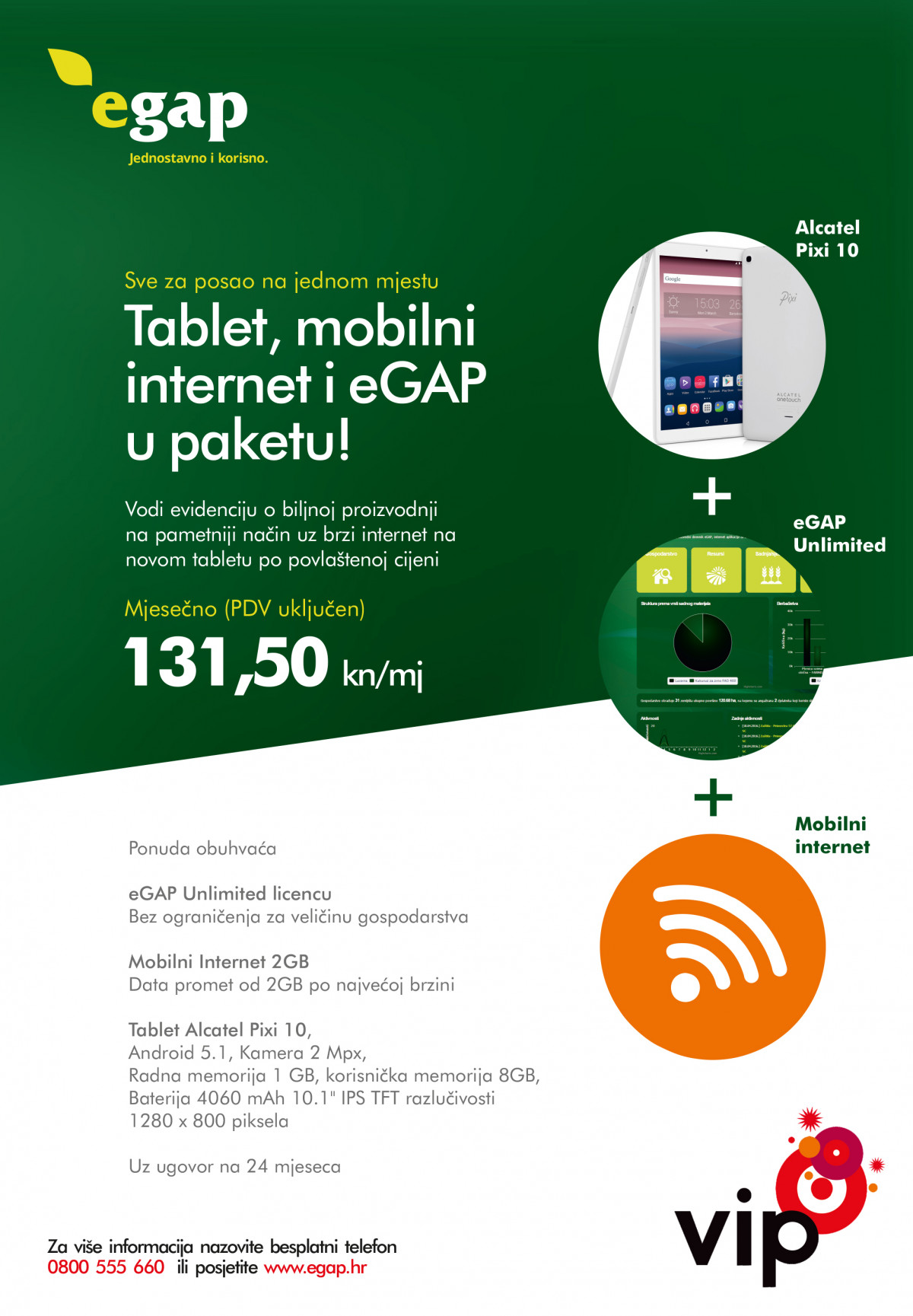 Letak Akcija 3u1 - eGAP + Tablet + Internet